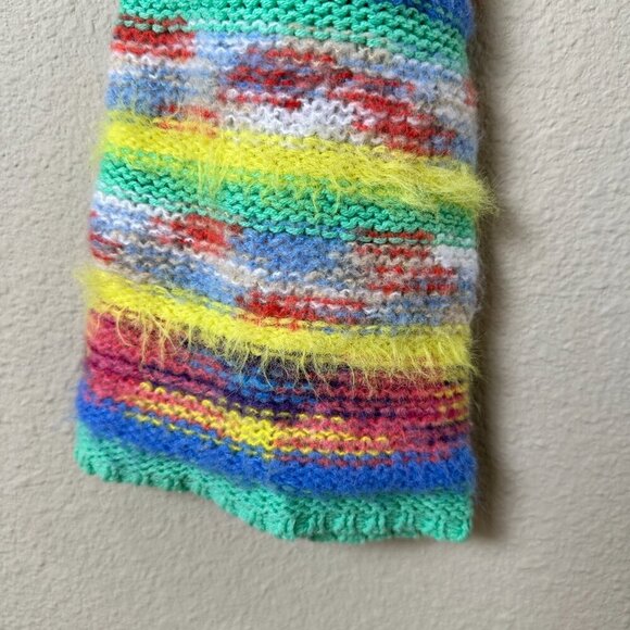 WILD FABLE Rainbow Mohair Cropped Sweater Shrug Size Small - Picture 4 of 8
